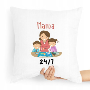 Poduszka Prezent Dla Mamy Mama 24/7