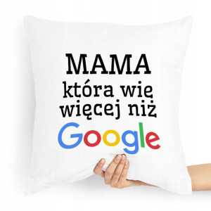 Poduszka Prezent Dla Mamy Wie Więcej Niż Google