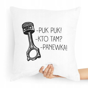 Poduszka Prezent Dla Mechanika Puk Puk Kto Tam?