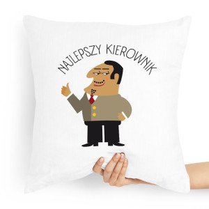 Poduszka Prezent Dla Najlepszego Kierownika Bossa
