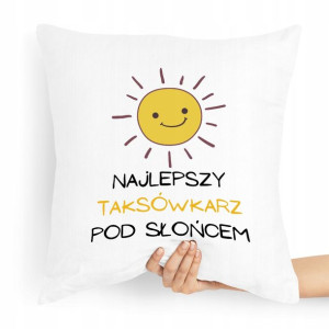 Poduszka Prezent Dla Najlepszego Taksówkarza
