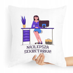 Poduszka Prezent Dla Najlepszej Sekretarki