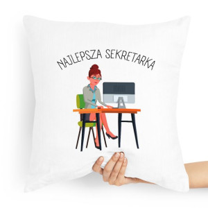 Poduszka Prezent Dla Najlepszej Sekretarki