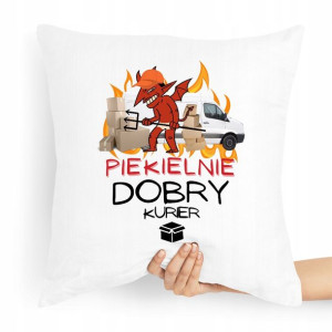 Poduszka Prezent Dla Piekielnie Dobrego Kuriera
