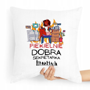 Poduszka Prezent Dla Piekielnie Dobrej Sekretarki