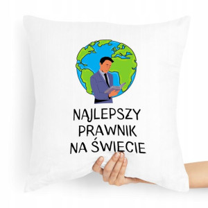 Poduszka Prezent Dla Prawnika Najlepszy Prawnik