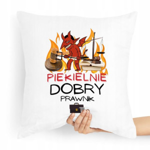 Poduszka Prezent Dla Prawnika Piekielnie Dobry