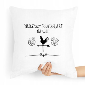 Poduszka Prezent Dla Pszczelarza Najlepszy Na Wsi