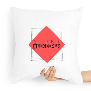 Poduszka Prezent Dla Pszczelarza Super Beekeeper