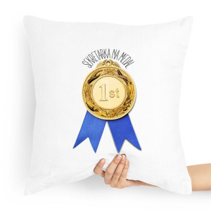 Poduszka Prezent Dla Sekretarki Na Medal #1