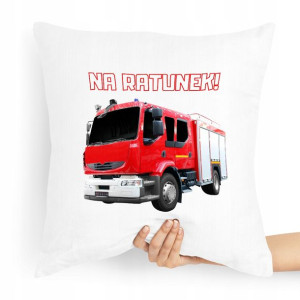 Poduszka Prezent Dla Strażaka Na Ratunek!