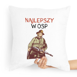 Poduszka Prezent Dla Strażaka Najlepszy W Osp