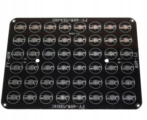 Radiator Pcb Baza Dla 48 Led 213x163mm Płytka