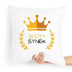 Poduszka Prezent Dla Syna Złoty Synek
