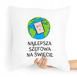 Poduszka Prezent Dla Szefa Najlepsza Na Świecie