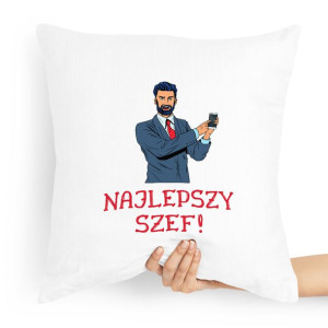 Poduszka Prezent Dla Szefa Najlepszy Szef