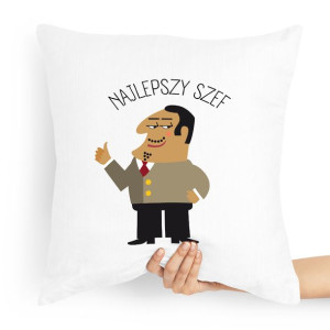 Poduszka Prezent Dla Szefa Najlepszy Szef