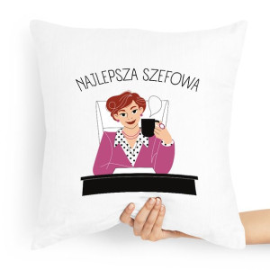 Poduszka Prezent Dla Szefa Najlepszy Szefowa