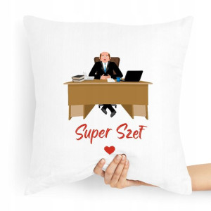 Poduszka Prezent Dla Szefa Super Szef