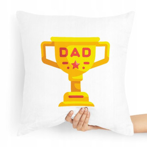 Poduszka Prezent Dla Taty Ojca Dad Puchar