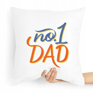 Poduszka Prezent Dla Taty Ojca No.1 Dad