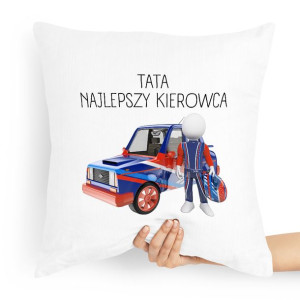 Poduszka Prezent Dla Taty Tata Najlepszy Kierowca