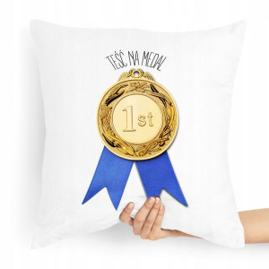 Poduszka Prezent Dla Teścia Taty Teść Na Medal