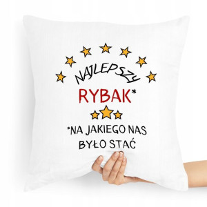 Poduszka Prezent Dla Wędkarza Najlepszy Rybak