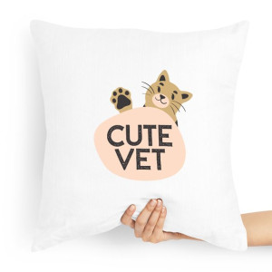 Poduszka Prezent Dla Weterynarza Cute Vet