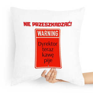 Poduszka Prezent Idealny Dla Dyrektora Dyrektorki