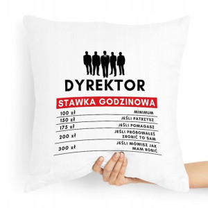 Poduszka Prezent Idealny Dla Dyrektora Dyrektorki