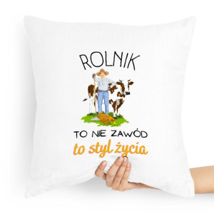 Poduszka Prezent Idealny Dla Rolnika To Styl Życia
