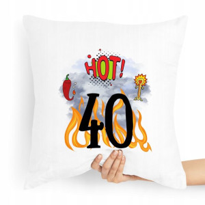 Poduszka Prezent Idealny Na Urodziny 40 40te 40-te