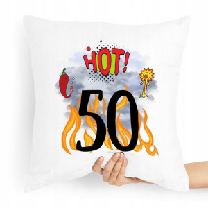 Poduszka Prezent Idealny Na Urodziny 50 50te 50-te