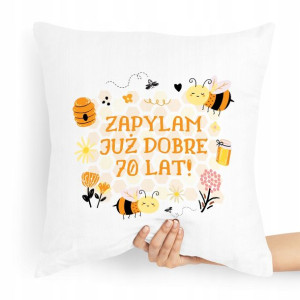 Poduszka Prezent Idealny Na Urodziny 70 70te 70-te