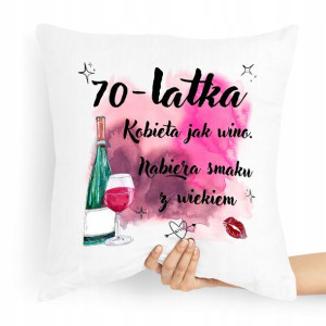 Poduszka Prezent Idealny Na Urodziny 70 70te 70-te