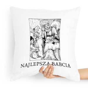 Poduszka Prezent Na Dzień Babci Najlepsza Babcia