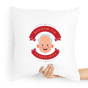 Poduszka Prezent Na Dzień Dziadka Kocham Cię