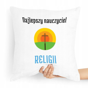 Poduszka Prezent Najlepszy Nauczyciel Religii