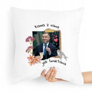 Poduszka Prezent Politycy Andrzej Duda Prezydent