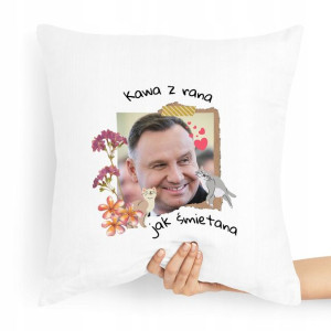 Poduszka Prezent Politycy Andrzej Duda Prezydent