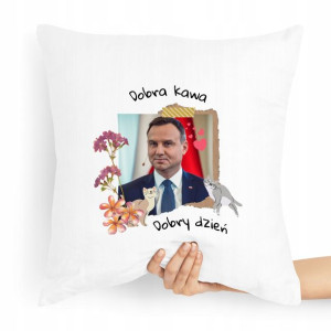 Poduszka Prezent Politycy Andrzej Duda Prezydent