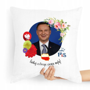Poduszka Prezent Politycy Andzej Duda Prezydent