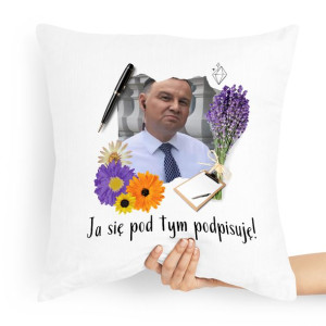 Poduszka Prezent Politycy Andzej Duda Prezydent