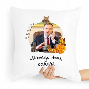 Poduszka Prezent Politycy Andzej Duda Prezydent