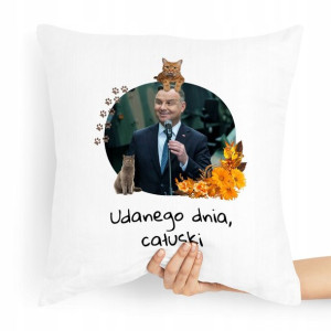 Poduszka Prezent Politycy Andzej Duda Prezydent