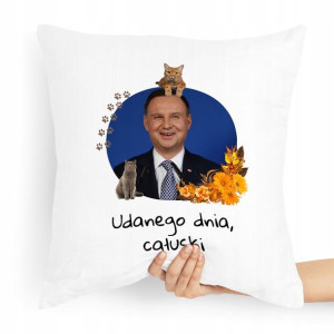 Poduszka Prezent Politycy Andzej Duda Prezydent