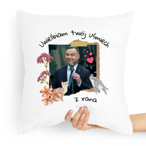 Poduszka Prezent Politycy Andzej Duda Prezydent