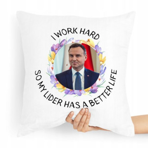 Poduszka Prezent Politycy Andzej Duda Prezydent
