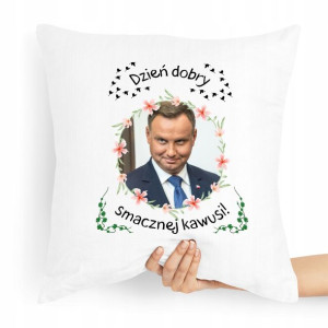 Poduszka Prezent Politycy Andzej Duda Prezydent